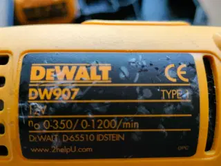 DeWalt DW907 12V Boremaskine med oplader og kuffer