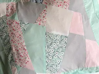 Patchworkpudebetræk, mint