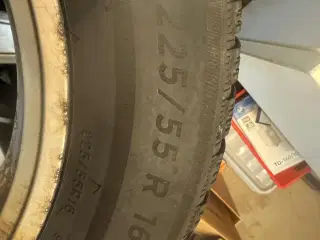 4 vinterdæk 225/55R16