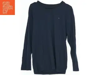 Langærmet blå trøje fra Tommy Hilfiger (str. 128)