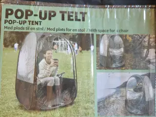 Popuptelt med bund