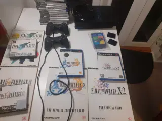 Playstation 2 og tilbehør