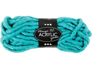 XL Kæmpegarn i Turkis - 17m, 200g, Polyacryl