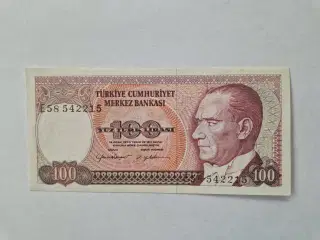 100 Lira 1970 Turkey
