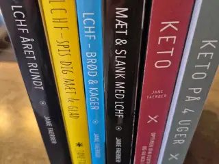 LCHF bøger af Jane Faerber