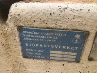 Jolle med trailer