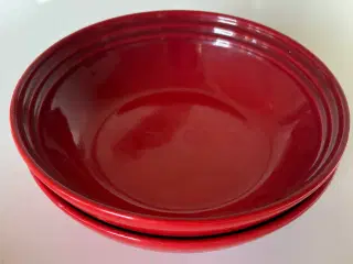 Le creuset dyb tallerkener