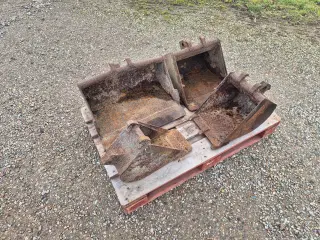 Graveskovle til minigraver med Beco MA Skifte 