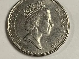 5 Pence England 1989
