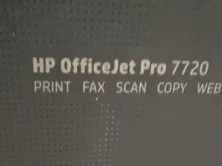 Printer - HP 7720