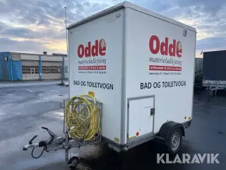 Toilet- og badeskur Scanvogn
