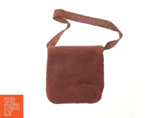 Strikket brun taske fra Noa Noa (str. 32x29 cm)