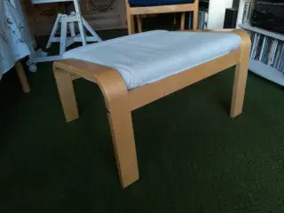 Poäng taburet i birk fra Ikea