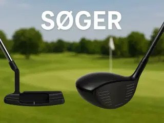 SØGER - Driver og Putter