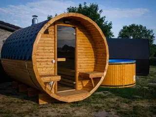 Sauna Tønde - Det elegante design