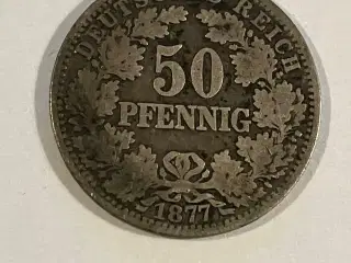 50 Pfennig 1877 A Germany
