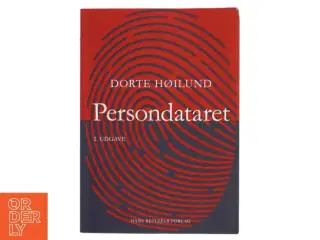 Persondataret af Dorte Høilund (Bog)