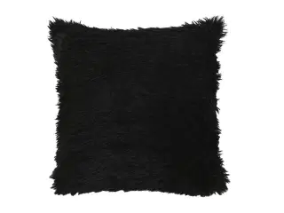 Pyntepude - sort, 45 × 45 cm