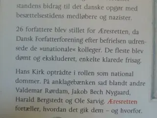 æresretten - dansk forfatterforening og udrensning