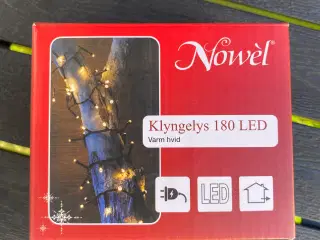 ⭐️ Klyngelys 180 LED – varm hvid – inde/udendørs