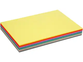 Creativ Karton, A3, ark 297x420 mm, 180 g, ass. farver, 300 ass. ark/ 1 pk.