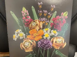 Lego ubrugt æske med Blomster 