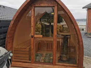 Ark-formede saunaer i unik stil