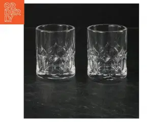 Dekorative glas fra Tivoli (str. Ø. 6 cm. længde. 7 cm)
