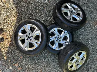 4 originale 17” fælge til Citroen C5 Aircrosser