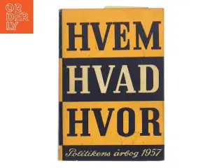 Hvem Hvad Hvor (Bog)