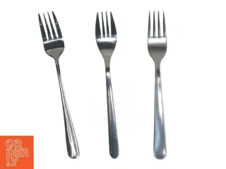 Rustfrit stål gafler (str. 19 cm)