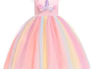 Enhjørning Rainbow Dash Prinsessekjole - lyserød