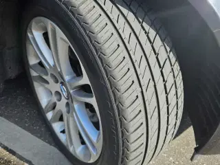 18" alufælge med sommerdæk – passer bl.a. Opel, BM