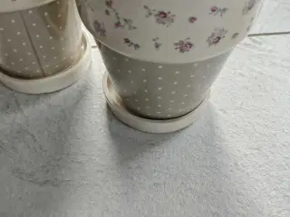 Blomsterne urtepotter