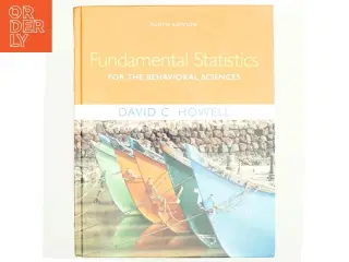 Fundamental statistics for the behavioral sciences (Bog)