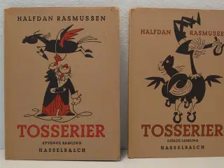 Halfdan Rasmussen.Tosserier,4. og 7. saml. 1954,57