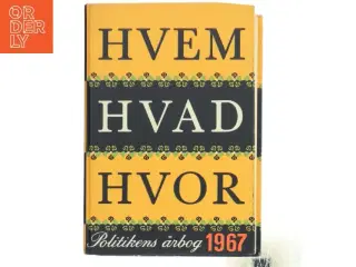 Hvem Hvad Hvor 1967 af Unknown (Bog)