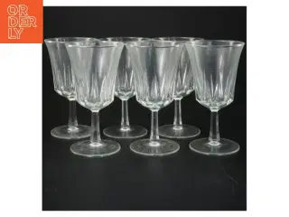 Sæt af seks klare glas fra Luminarc (str. 15 cm)