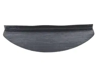 Trappemåtter 15 stk. 65x22,5x3,5 cm selvklæbende grå