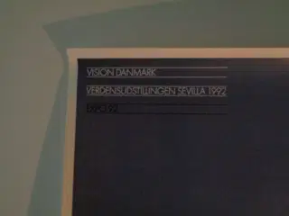 Plakat verdensudstilling 1992 