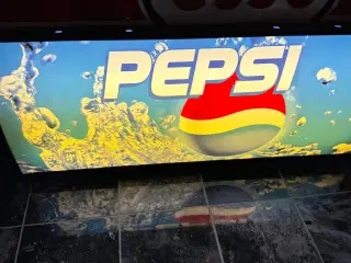 Pepsi lysskilt
