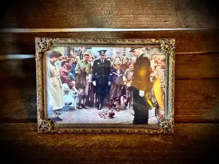 * Klassisk billede af ande familie i Kbh - i smuk 