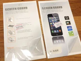 SKÆRMBESKYTTELSE til iPhone 5, 5S og SE. Screen gu