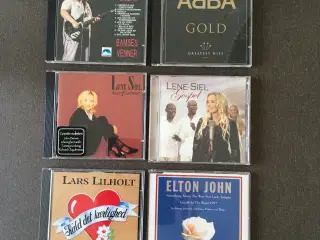  CD’er Bamse, ABBA, Lars Lilholt, Lene Siel, Elton