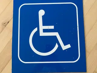 Handicap skilt