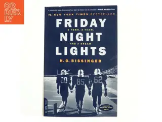 Friday night lights af H. G. Bissinger (Bog)