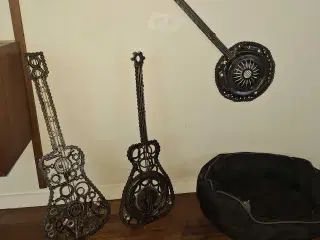 Stål guitar  til pynt 