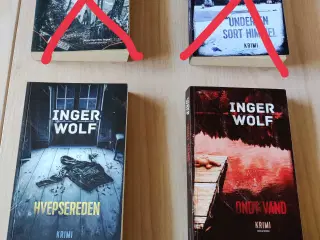 Krimier - Mari Jungstedt - Inger Wolf 