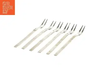 Sæt med 6 kagegafler (str. 16 cm, 6 styk cm)