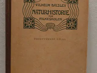 Vilhelm Balslev:Naturhistorie for Folkeskolen.1943